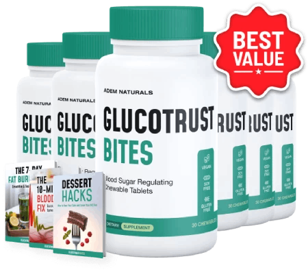 GlucoTrust Bites Discount Bottles 